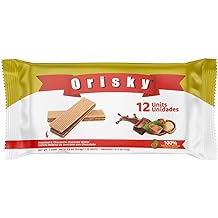 Orisky Salvadoran Chocolate Hazelnut Wafer Cookies, 7.2 Ounces